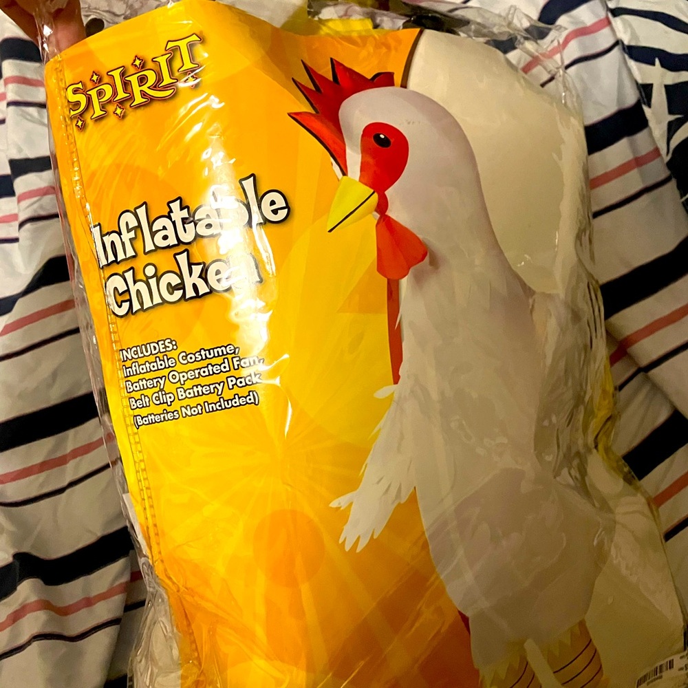 Inflatable Chicken Halloween Costume